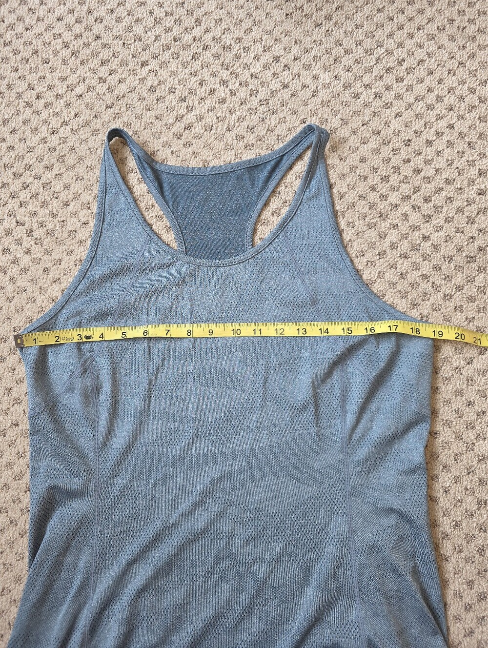 Merrell Dusty Blue Racerback Tank Dress - Picture 3 of 7